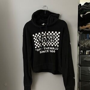 Vans Black and White Checkered Hoodie